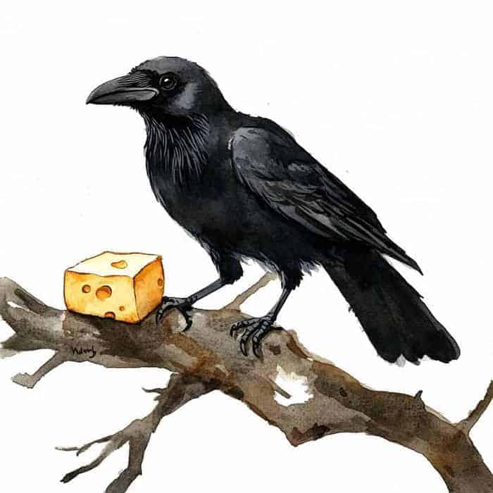 Cuento para dormir - La zorra y el cuervo