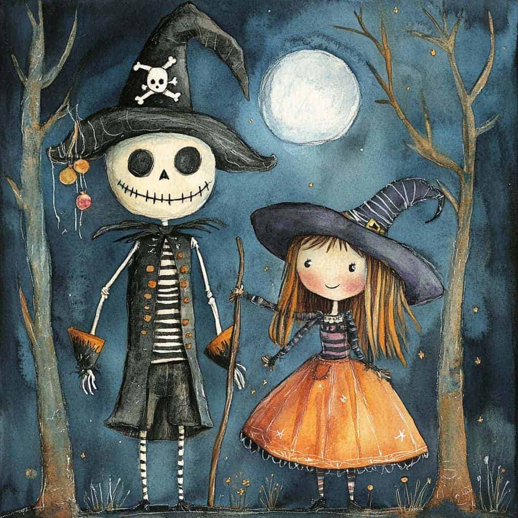 Cuentos cortos para dormir - Fantasmas Dentudos – Halloween y el Día de Todos los Santos