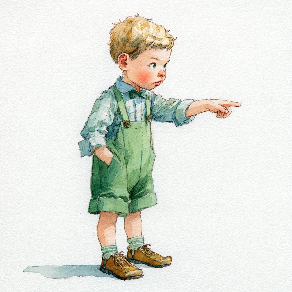 Cuento para niños - El niño que pellizcaba a todo el mundo