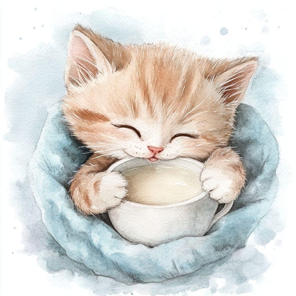 Cuento para leer - El gatito y la aguja