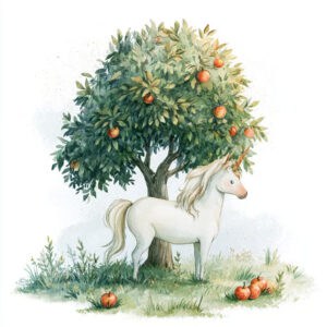 Cuento de buenas noches - Anita y el unicornio Orión