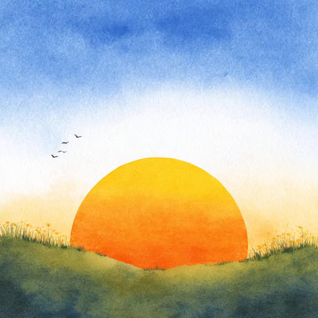 Cuento para niños - Cuando el sol decidió quedarse dormido