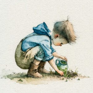 Cuento para niños - El huertecito de Lucas