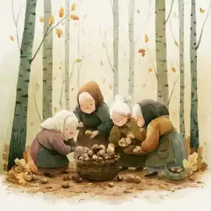 Cuento para niños - Las abuelas de los lunes, miércoles y viernes