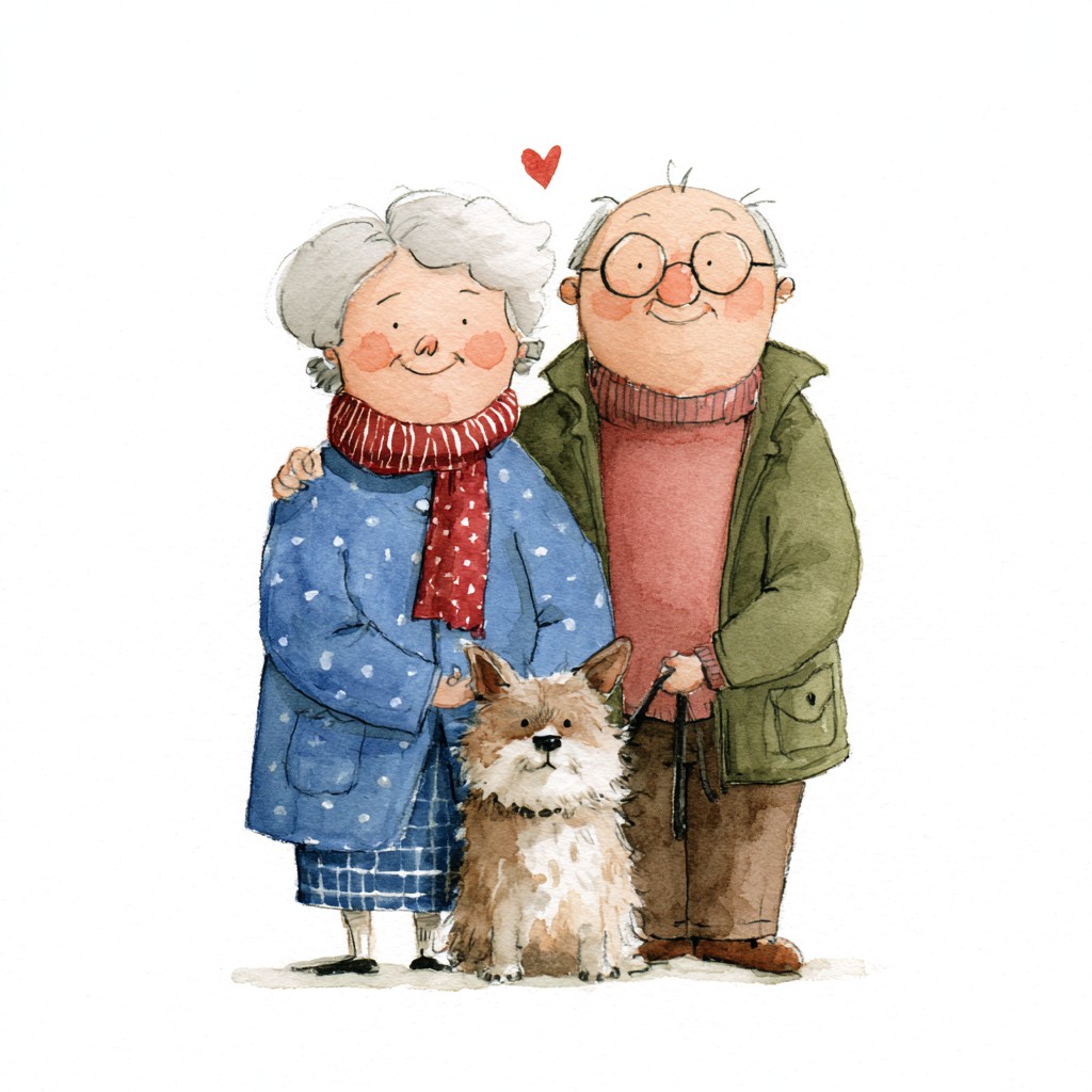 Cómo los abuelitos buscaron a su perrito – cuento para niños