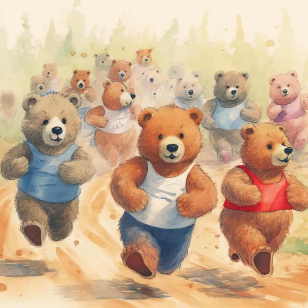 La carrera de los osos – cuento para niños