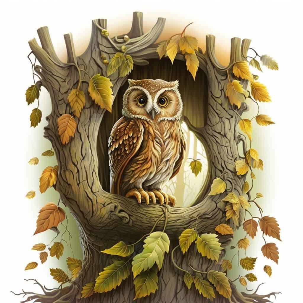 La limpieza de primavera en el robledal – cuento infantil