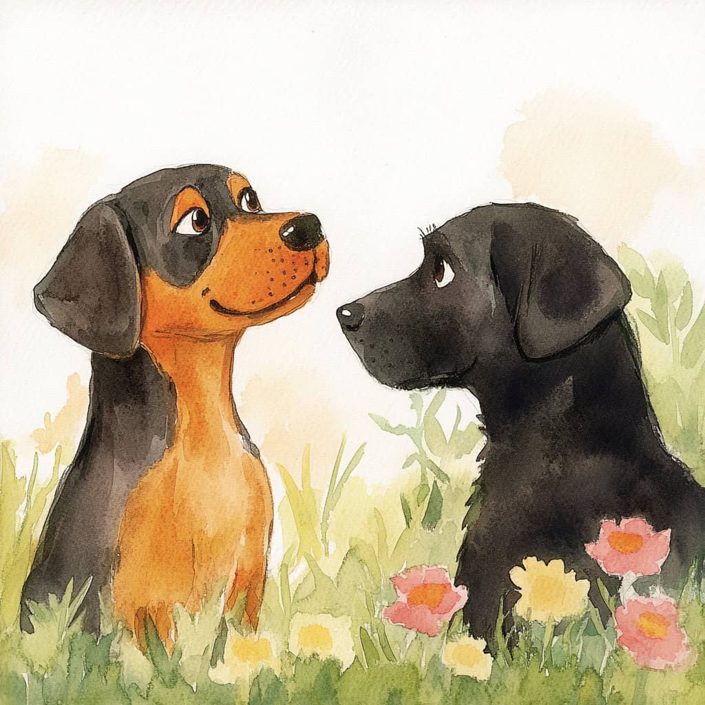 El concurso de los perros – cuento infantil